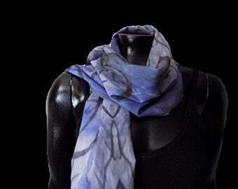 Vines of Blue scarf