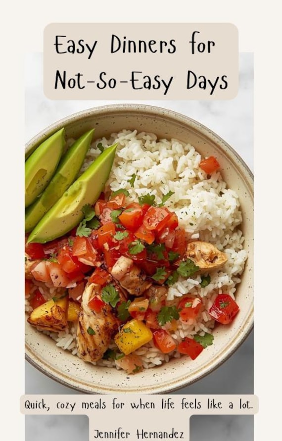 Easy Dinner Recipes | Quick Family Meals (Digital Recipe Guide)