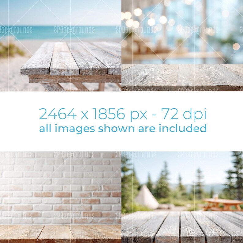 40 JPG Tabletop Hintergründe für Produktmockups Bündel | Vorderansicht Lifestyle Bild 8