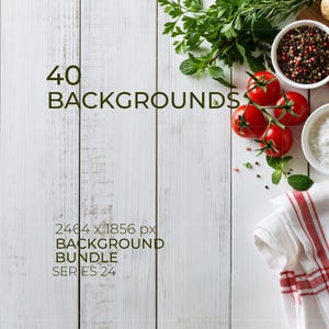 40 Flat Lay Product Mockup Backgrounds Bundle | JPG Stock Photos | Social Media Props