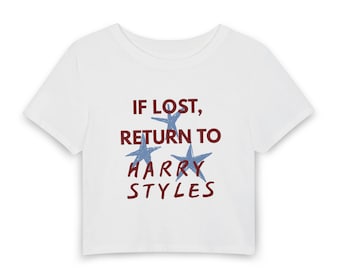 If Lost Return To Harry Styles Tee, Kiss All The Time Disco Occasionally Harry Album Merch Tour Concert Y2K 90s, Harry Styles Shirt