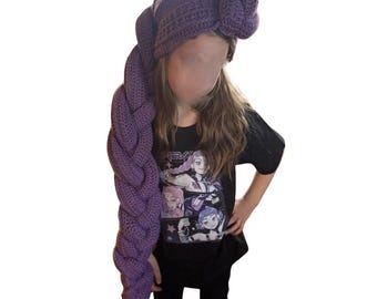 Crochet One-Size K-Pop Rumi Beanie