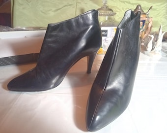 daniblack heels leather vero cuoio 7.5 M womens shoes