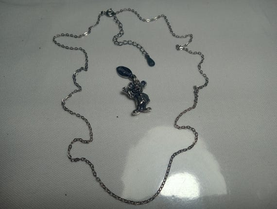solid Sterling silver Disney Mickey Mouse charm, … - image 2