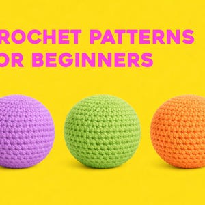 Amigurumipatroon voor mobiel | Basishaakwerk: kleine bol