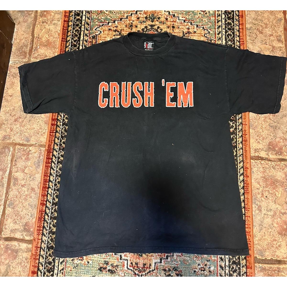 Rare/90s Megadeth Risk Crush Em T-shirt XL Band T Clothing Tee 