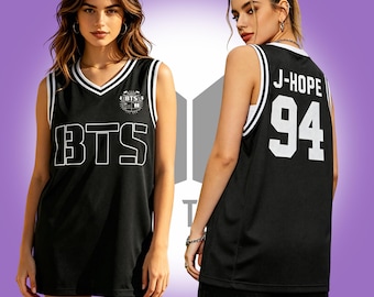 Camiseta personalizada de baloncesto de BTS V, camiseta sin mangas para fans del concierto de la gira mundial de Kpop