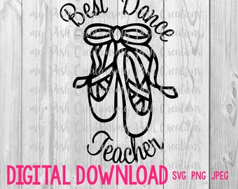 Download Dance Teacher Svg Etsy