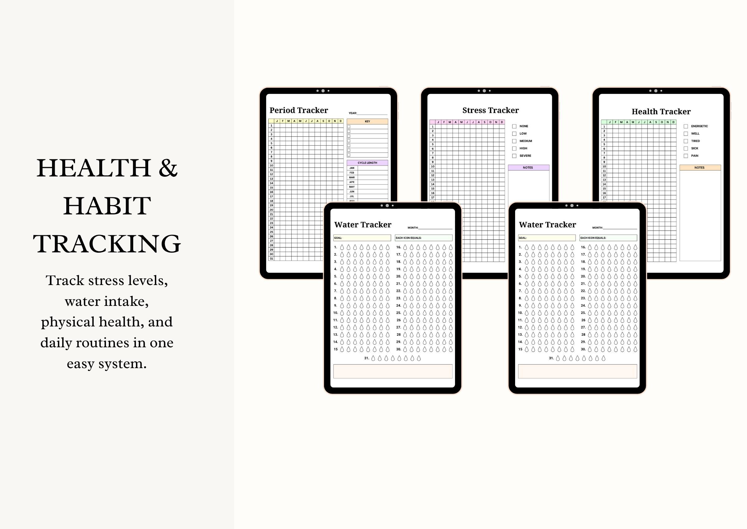 2026 Autism Planner | ADHD Behavior Tracker, Therapy Journal (digital ...