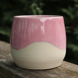 The 'Tickled Pink' Drippy Plant Pot