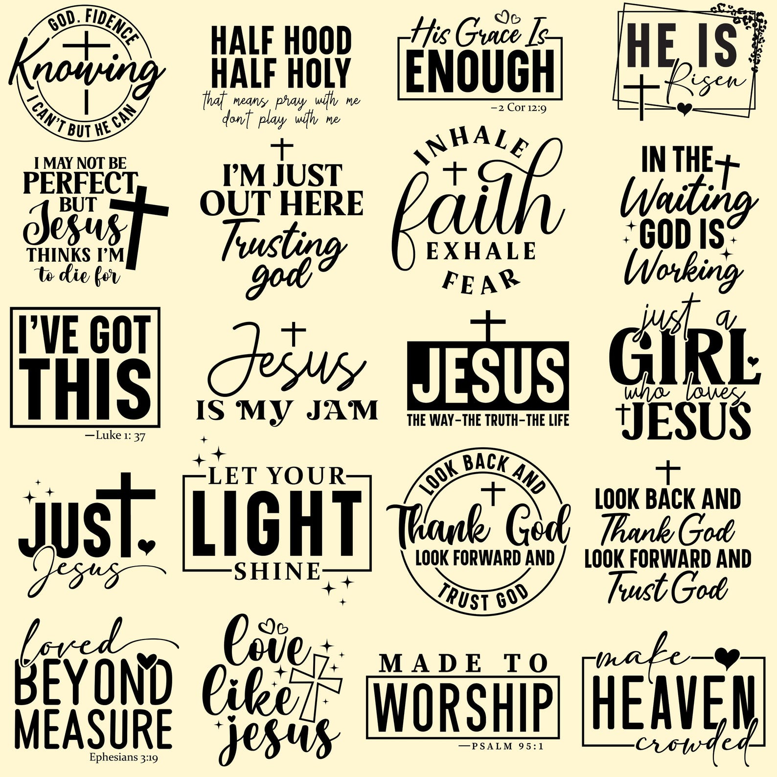 Christian SVG Bundle, Christian Svg, Religious Svg, Faith Svg, God Svg ...