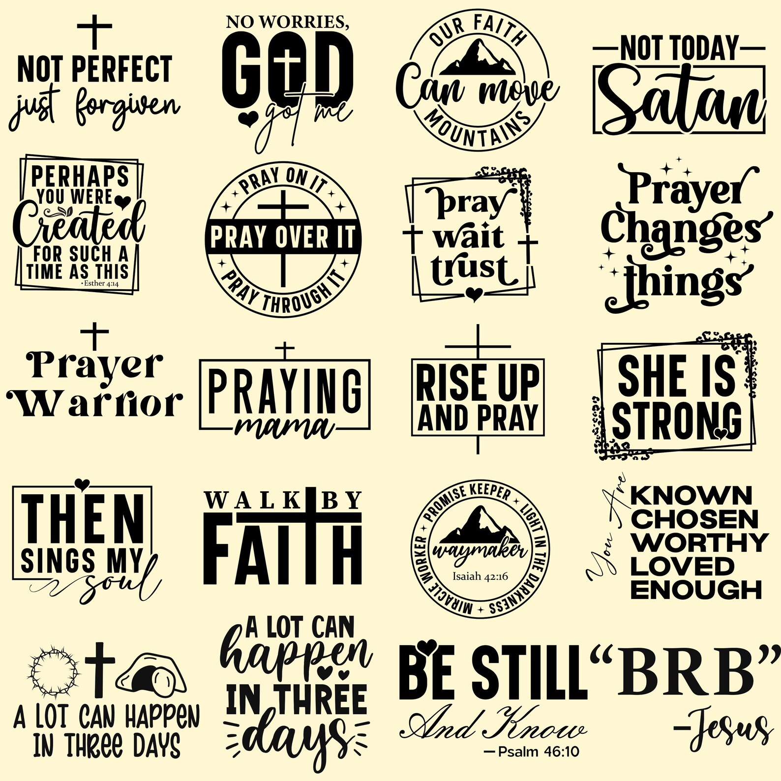 Christian SVG Bundle, Christian Svg, Religious Svg, Faith Svg, God Svg ...