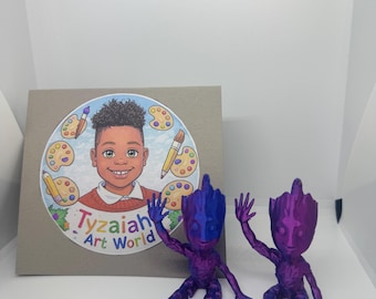 3D-verplaatsbaar groot figuur