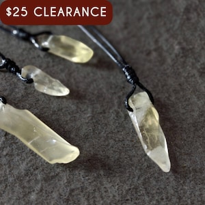 Men's Citrine Pendant, Protection Jewelry, Healing Crystal Necklace, Birthday Gift for Boyfriend