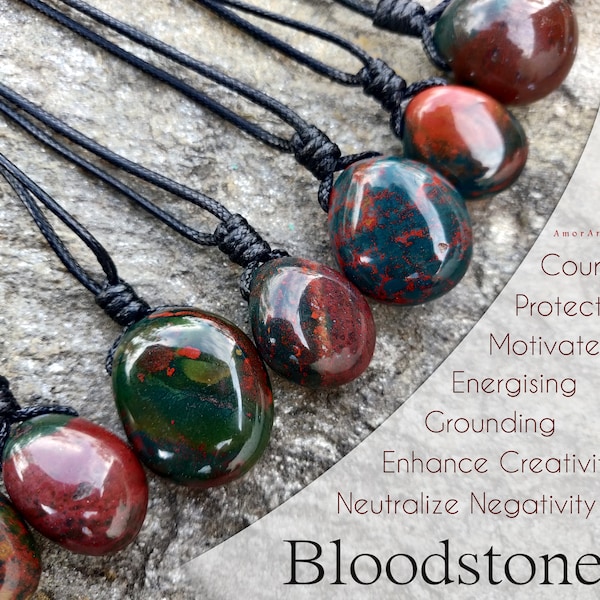 Bloodstone Jewelry Etsy
