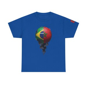 Brazil vs Morocco Match Day, Worldcup football, Soccer worldcup, T-Shirt image 6