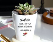 Thank You For Helping Me Grow Thank You Gift Teacher Gift