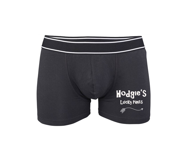 Funny Adult Gift Groom Boxers Good Luck Gift Lucky Pants Personalized Boxer Shorts