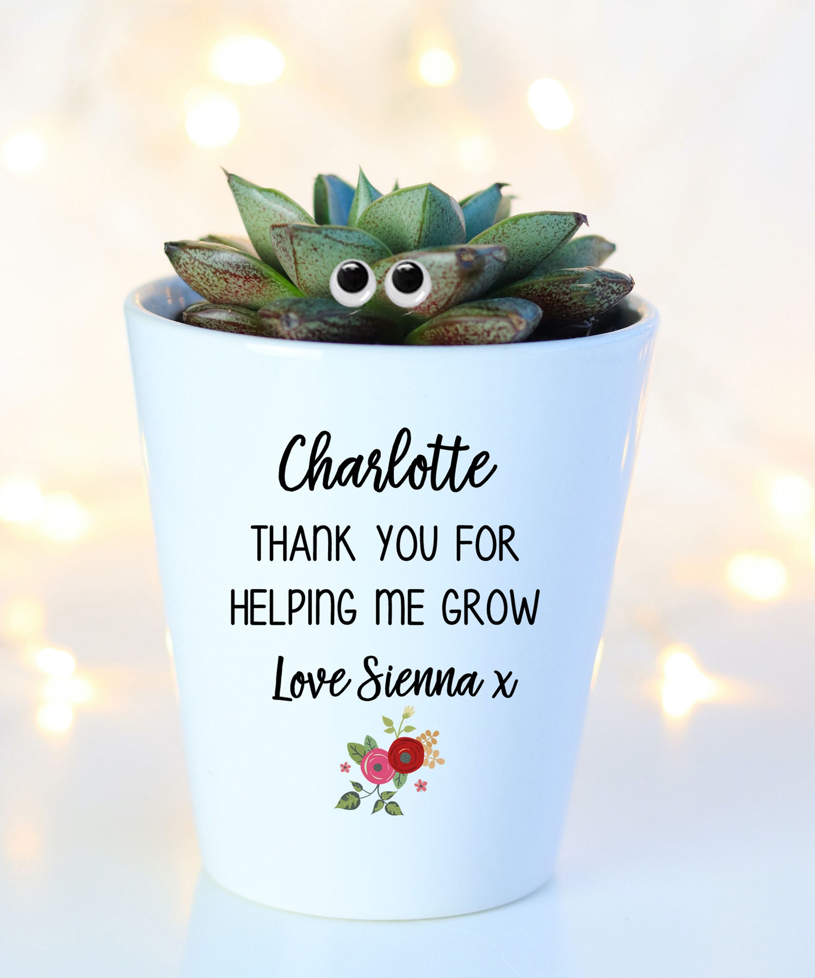 Thank You For Helping Me Grow Plant Pot Houseplant Gift Etsy Thank You For Helping Me Grow Plant Pot Houseplant Gift Etsy
