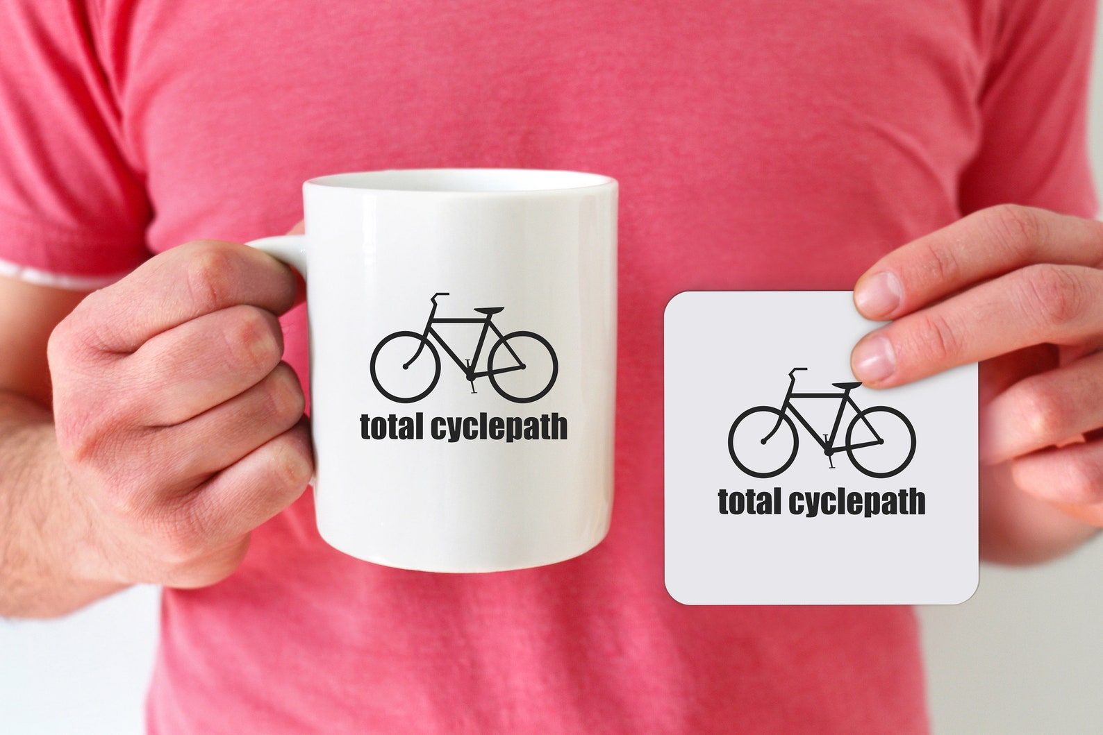 Funny Gifts for Cyclists Total Cyclepath Mugs Bike Lover Etsy