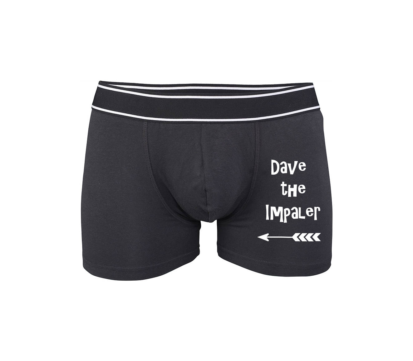 Image of Funny Personalized Boxer Shorts | The Impaler Adult Gift