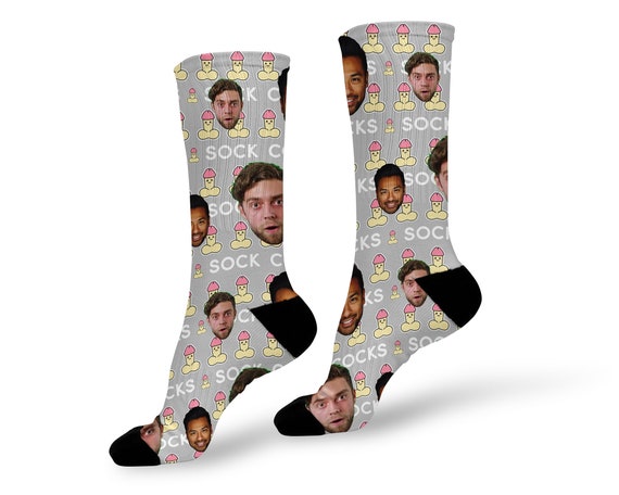 trainer socks with faces