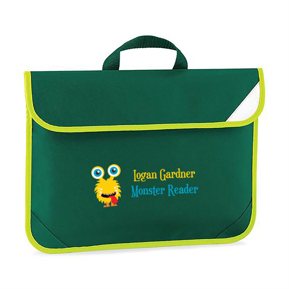 monster book bag