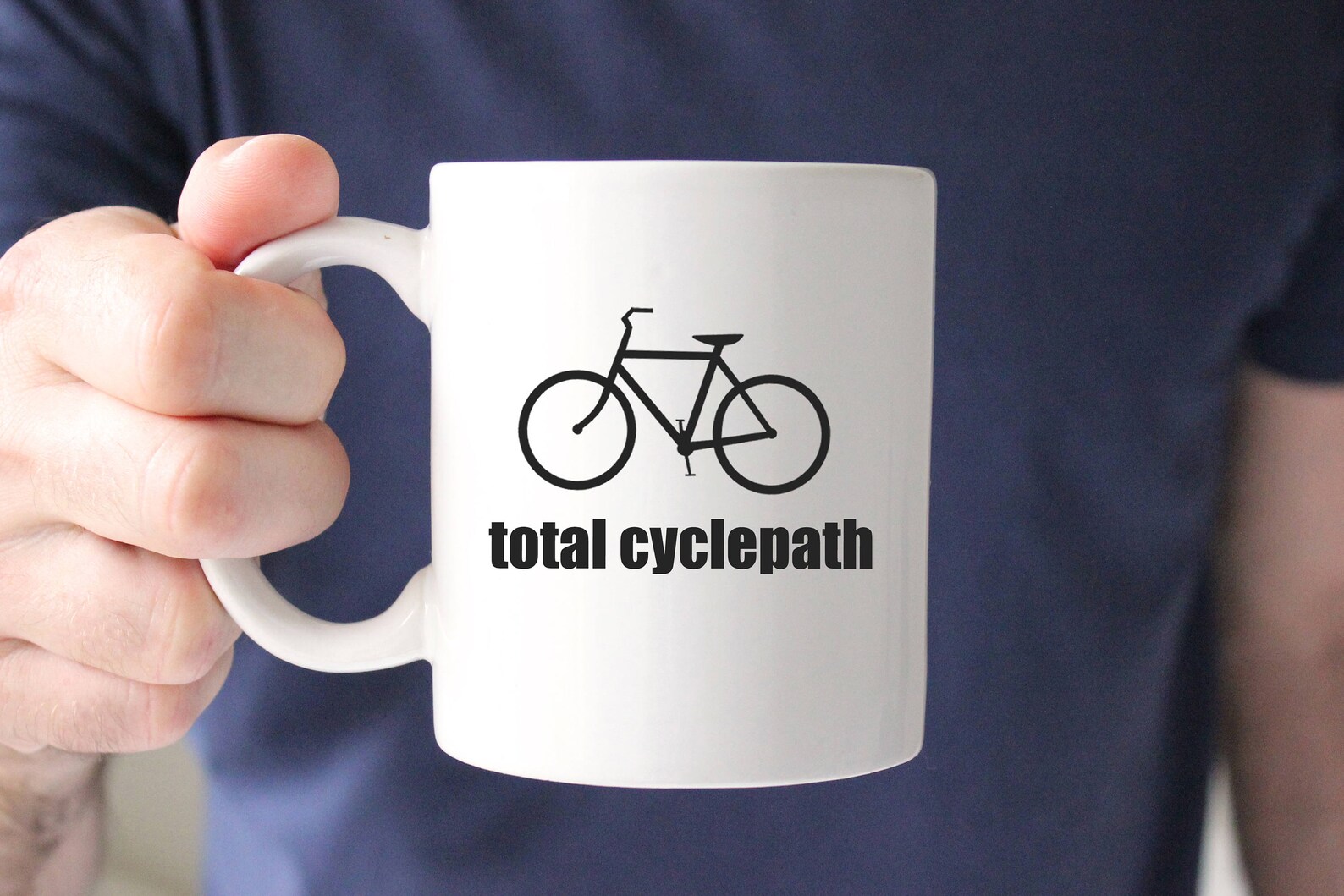 Funny Gifts for Cyclists Total Cyclepath Mugs Bike Lover Etsy UK