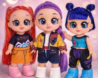 ブラジル製 Estrela / Hasbro 人形 3体セット Starla Singing Doll Hasbro 1990 Talking Doll - Etsy