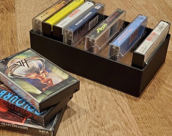 Funky 90s CD Tower - Vintage, Holder, Rack, Storage, Gray, Black