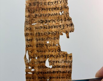 Faith Demonstrated by Works |  Papyrus 20  — James 2–3 | P.Oxy. IX 1171 Master-crafted Replica