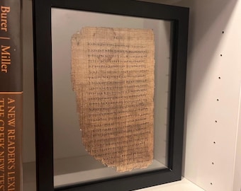 The Love Chapter | 1 Corinthians 13 |  Papyrus 46 (P46) | Master-crafted Replica