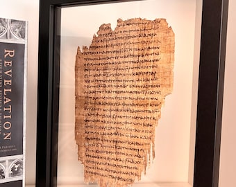 The Number of the Beast | Book of Revelation  ch. 13-14  | Papyrus 47 |  Master-crafted Replica