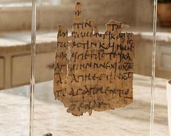 1 John 4  "Love is Perfected.."  Papyrus 9  Master-crafted Replica