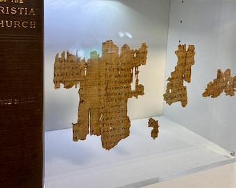 Baptism of Jesus | Irenaeus | P.Oxy. 405 Replica  | Matt. 3:16–17 | Early Church Father