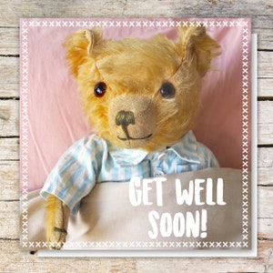 BIEN BIEN bientôt avec notre jolie carte de vœux TEDDY