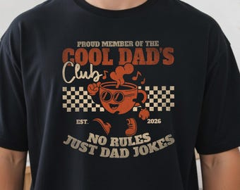 Sudadera del Club de Papás Geniales, Camiseta Retro para Papá, Camiseta Divertida para el Día del Padre, Regalo Vintage para Papá, Ropa Minimalista para Papá
