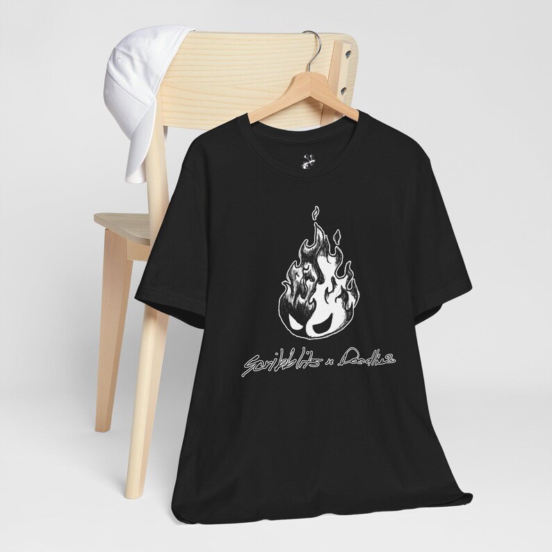 Fireball Creature T-Shirt, Fire Solves Everything Shirt, Angry Fire Elemental Tee, Chaotic Fire Humor Tee, Fantasy Creature Gift #12082 imagen 10