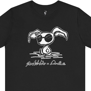 Chill Creature T-Shirt, Relaxed Doodlie Art, Sunglasses Character Tee