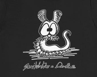Fantasy Caterpillar T-Shirt, Scribblits n Doodlies Graphic Tee