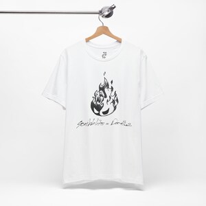Fireball Creature T-Shirt, Fire Solves Everything Shirt, Angry Fire Elemental Tee, Chaotic Fire Humor Tee, Fantasy Creature Gift #12082 imagen 7