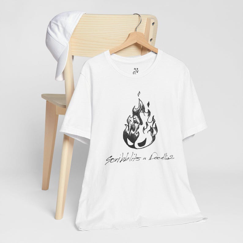 Fireball Creature T-Shirt, Fire Solves Everything Shirt, Angry Fire Elemental Tee, Chaotic Fire Humor Tee, Fantasy Creature Gift #12082 imagen 9