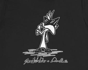 Scribblits n Doodlies Character T-Shirt, Confident Creature Graphic Tee