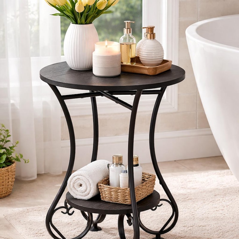 Retro Two Tier End Tables - Etsy