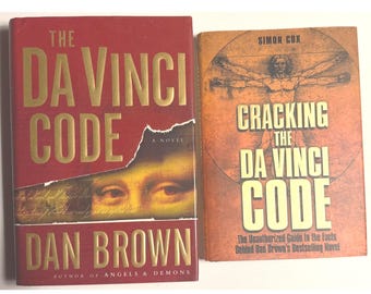The Da Vinci Code Hardcover 2003 and Cracking The Da Vinci Code 2004