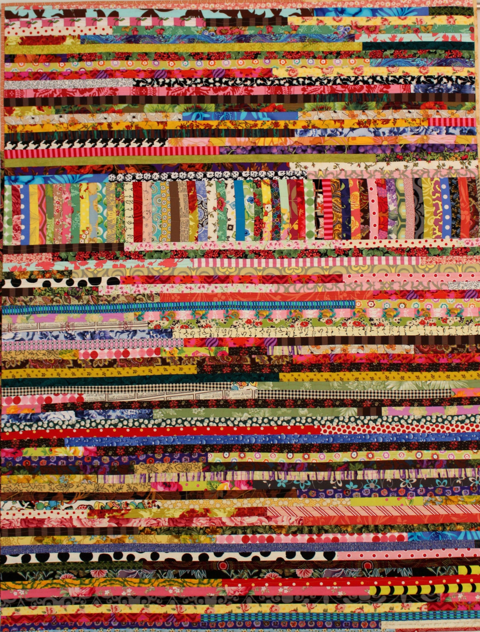 Pastiche Quilt Pattern Scrap Quilt String Quilt Unique Etsy