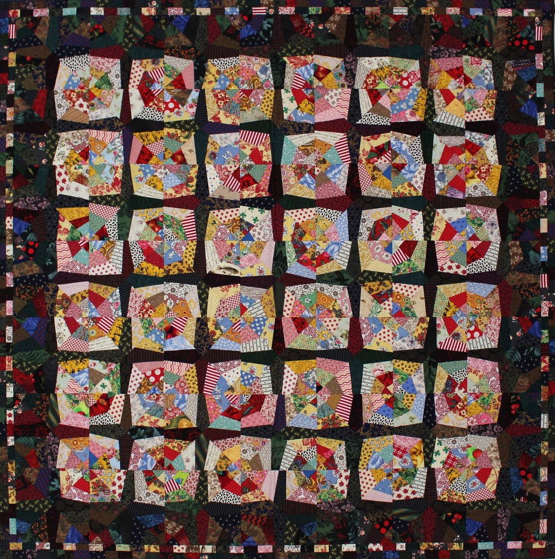 Square Web Quilt Pattern Spider Web Quilt String Quilt Etsy