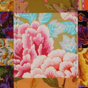 Color Mashup Quilt Pattern, Easy Quilt Pattern, One-Patch Quilt, Scrap Quilt, pdf, instant download image 5