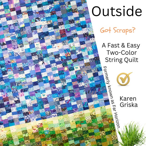 ✝️SCRAPQUILT RAG ✝️ Broken Zig Zag PRINT Pattern – Sarah Ruiz Quilts