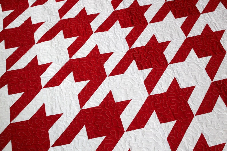 Selvage Blog Houndstooth Quilt And Pattern